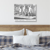 Der Bruiser Bruis'd, oder die Wissenden Leinwanddruck (Insitu (Schlafzimmer))