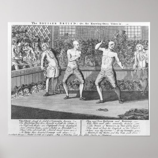 Der Bruiser Bruis'd, oder die Wissenden Poster (Vorne)