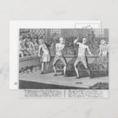 Der Bruiser Bruis'd, oder die Wissenden Postkarte (Vorne/Hinten)