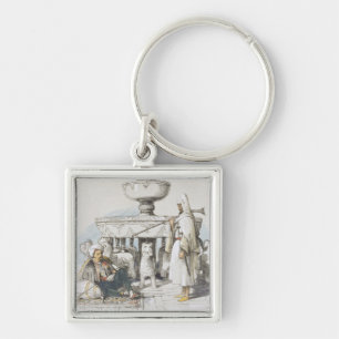 Der Brunnen der Löwen, Vignette 'von den Skizzen Schlüsselanhänger
