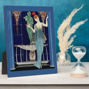 Der Brunnen der Muschel von George Barbier Fotoplatte