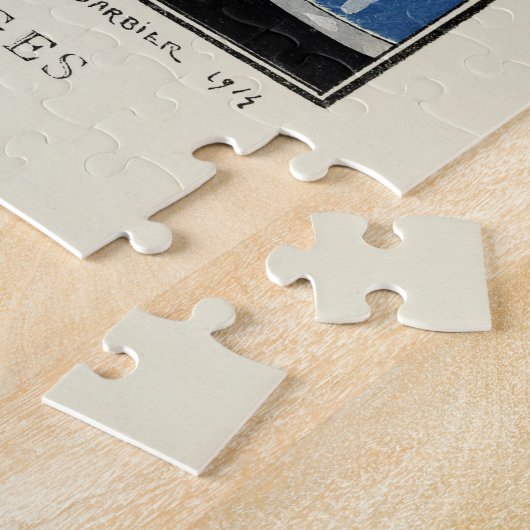 Der Brunnen der Muschel von George Barbier Puzzle (Seite)