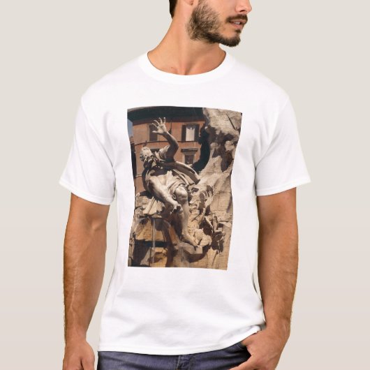 Der Brunnen der vier Flüsse T-Shirt (Vorderseite)