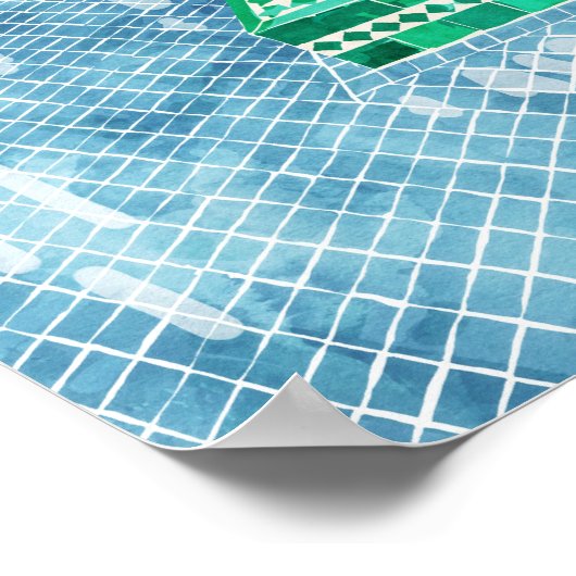 Der Brunnen des Lebens Poster (Ecke)