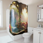 Der Brunnen Duschvorhang (Beispiel)