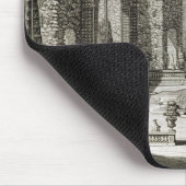 Der Brunnen im Labyrinth am fürstlichen Vergnügen Mousepad (Ecke)