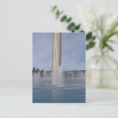 der Brunnen Postkarte (Stehend Vorderseite)