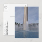 der Brunnen Postkarte (Vorne/Hinten)