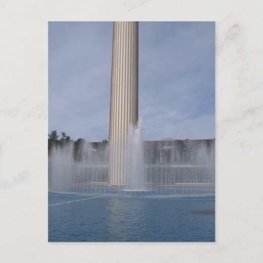 der Brunnen Postkarte (Vorderseite)