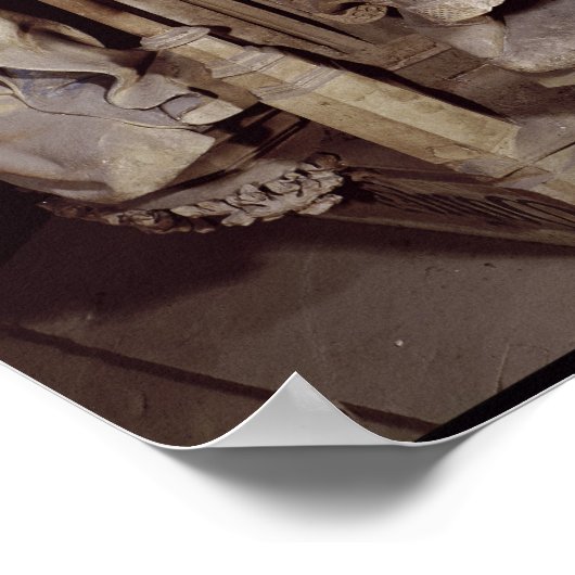 Der Brunnen von Moses Poster (Ecke)