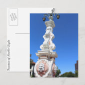 Der Brunnen von Sevilla Postkarte (Vorne/Hinten)