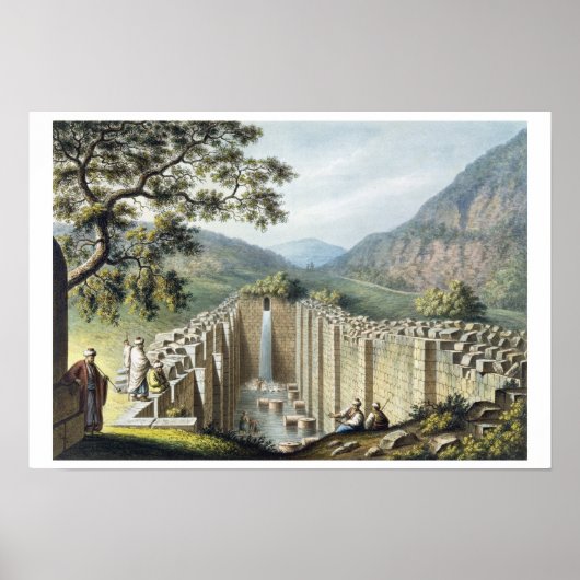 Der Brunnen von Siloah, Jerusalem, Pub von William Poster (Vorne)