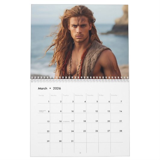 Der brutalste Macho 2024. Kalender (Mär 2026)