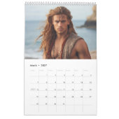 Der brutalste Macho 2024. Kalender (Mär 2027)