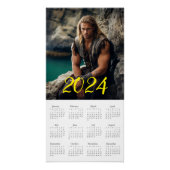 Der brutalste Macho 2024. Kalender Poster (Vorderseite)