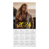 Der brutalste Macho 2024. Kalender Poster (Vorderseite)