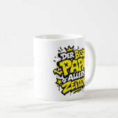 der bste papa aller zeiten graffiti 5 kaffeetasse (VorderseiteRechts)