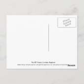 Der BT-Turm Postkarte (Rückseite)