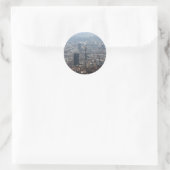 Der BT-Turm Runder Aufkleber (Tasche)