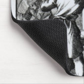 Der Buch-Drucker Mousepad (Ecke)