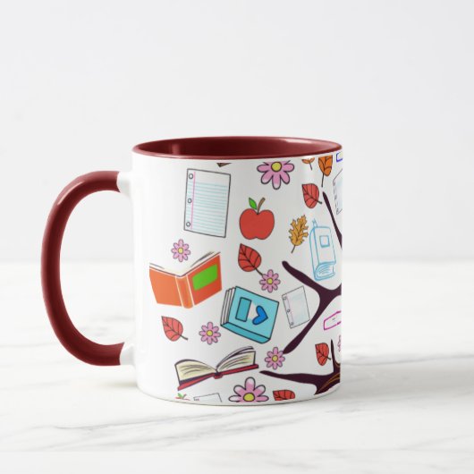 Der Buchblattbaum Tasse (Links)