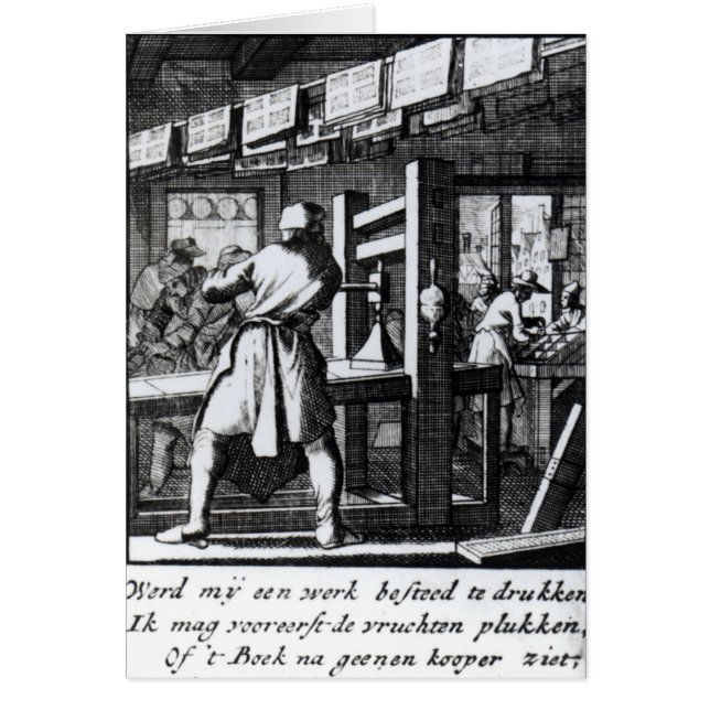 Der Buchdrucker (Vorne)