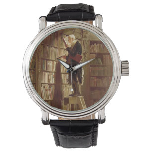 Der Bücherwurm Armbanduhr