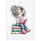 Der "Bücherwurm"-Fokus Klemmbrett (Rückseite)