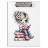 Der "Bücherwurm"-Fokus Klemmbrett (Vorderseite)