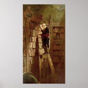 Der Bücherwurm Poster