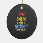 Der Buchhalter hat dafür eine Tabelle Keramik Ornament (Links)