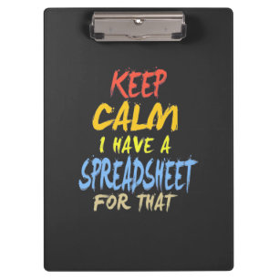 Der Buchhalter hat dafür eine Tabelle Klemmbrett