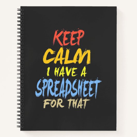 Der Buchhalter hat dafür eine Tabelle Notizblock (Vorderseite)