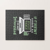 Der Buchhalter hat eine Pivot-Tabelle Puzzle (Horizontal)