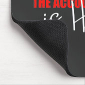 Der Buchhalter ist hier Mousepad (Ecke)