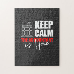 Der Buchhalter ist hier Puzzle