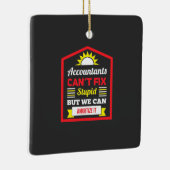 Der Buchhalter kann es reparieren Keramikornament (Rechts)