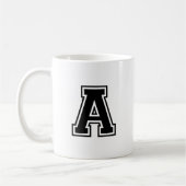 Der Buchstabe A, Kollegium Alphabet Kaffeetasse (Links)