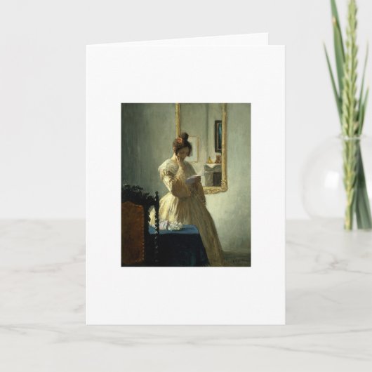 Der Buchstabe-Gruß Karte (Vorderseite)