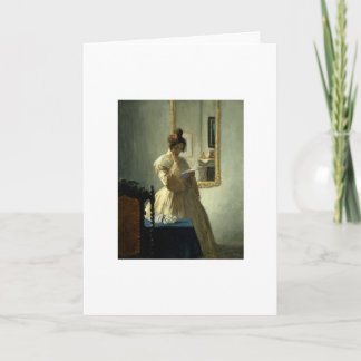 Der Buchstabe-Gruß Karte