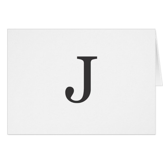 "der Buchstabe J " (Vorderseite (Horizontal))