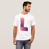 Der Buchstabe L T - Shirt (Vorne ganz)