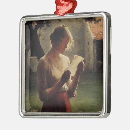 Der Buchstabe Ornament Aus Metall (Links)