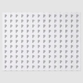 Der Buchstabe P oder Ihre erste Seidenpapier (Vorderseite)