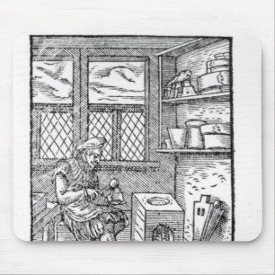 Der Buchstabe-Platten-Hersteller Mousepad