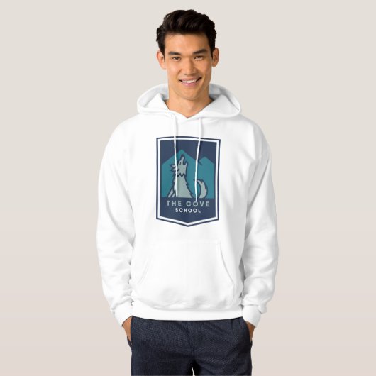Der Bucht-Schulerwachsen-Pullover Hoodie (Vorne ganz)