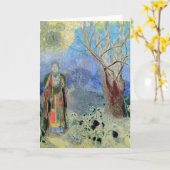 Der Buddha, c.1905 Karte (Gelbe Blume)