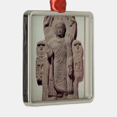 Der Buddha des großen Wunders Silbernes Ornament (Rechts)