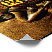 Der Buddha des Posters von Oseberg Poster (Ecke)