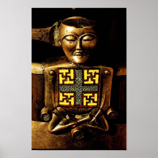 Der Buddha des Posters von Oseberg Poster (Vorne)
